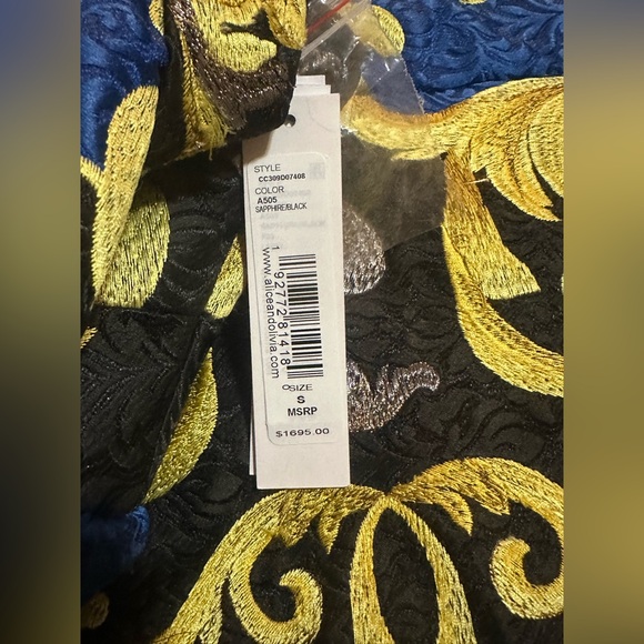 ALICE + OLIVIA THOMAS EMBROIDERED COAT - Picture 13 of 16